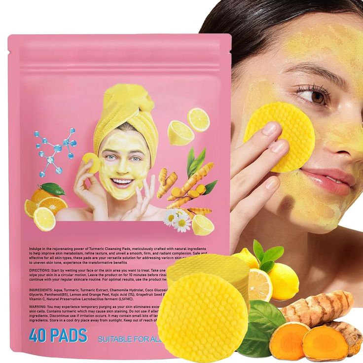 TURMERIC & KOJIC ACID PADS